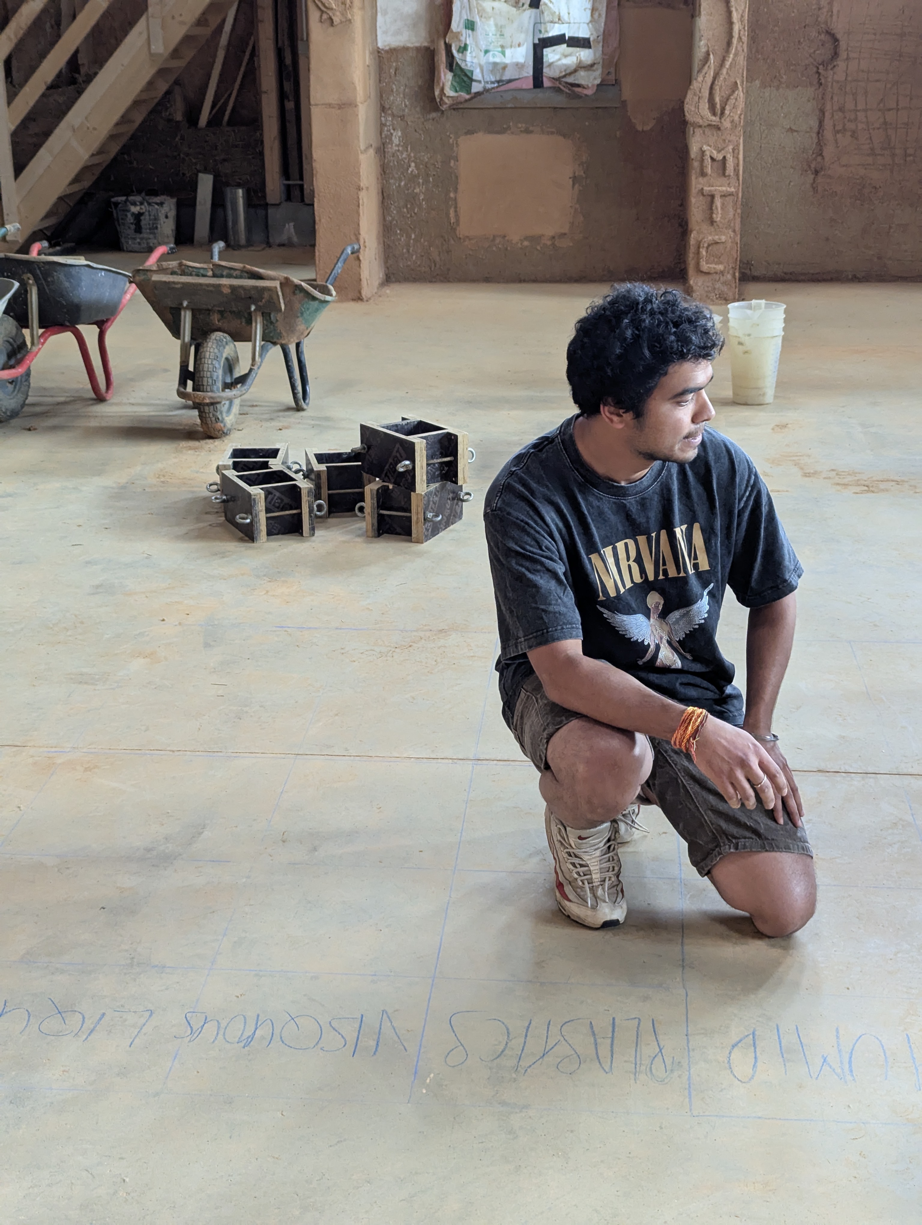 Kunal im Workshop